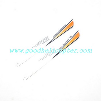 jxd-349 helicopter parts main blades (yellow-white)